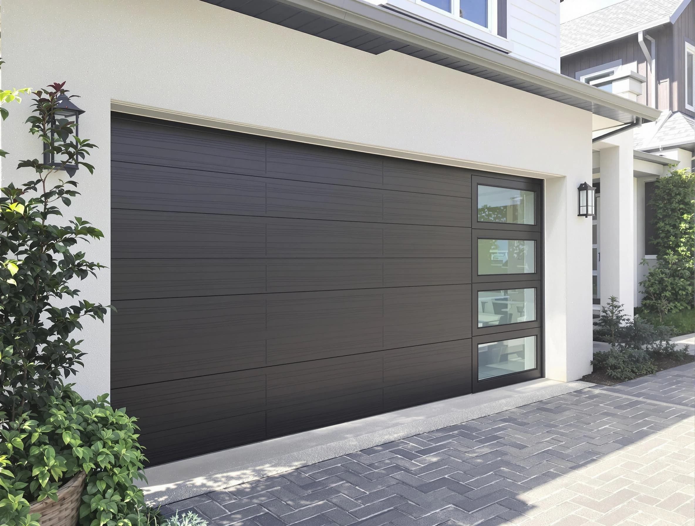 Custom garage door installation by Norcross Garage Door Repair in Norcross