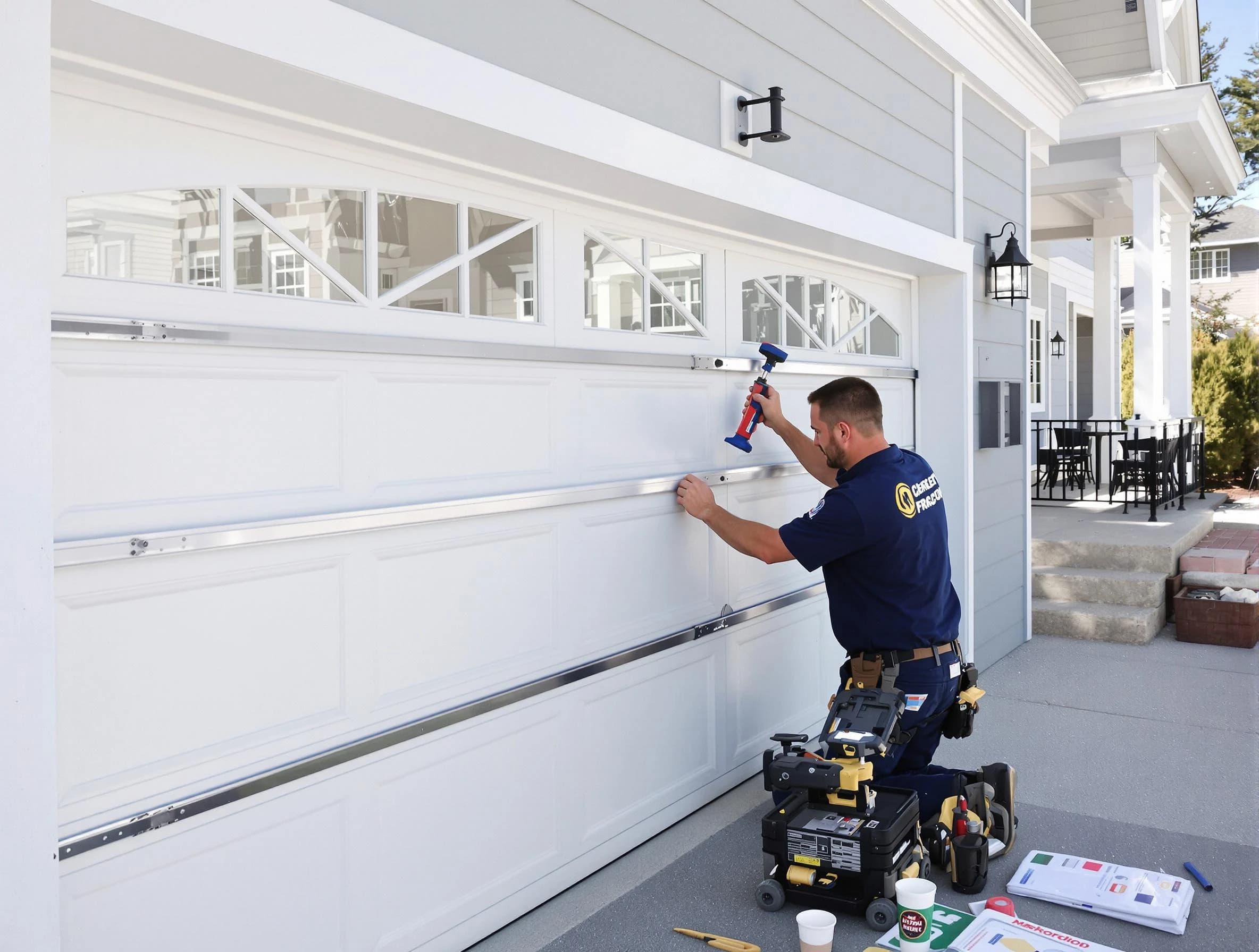 Professional garage door installation by Norcross Garage Door Repair in Norcross