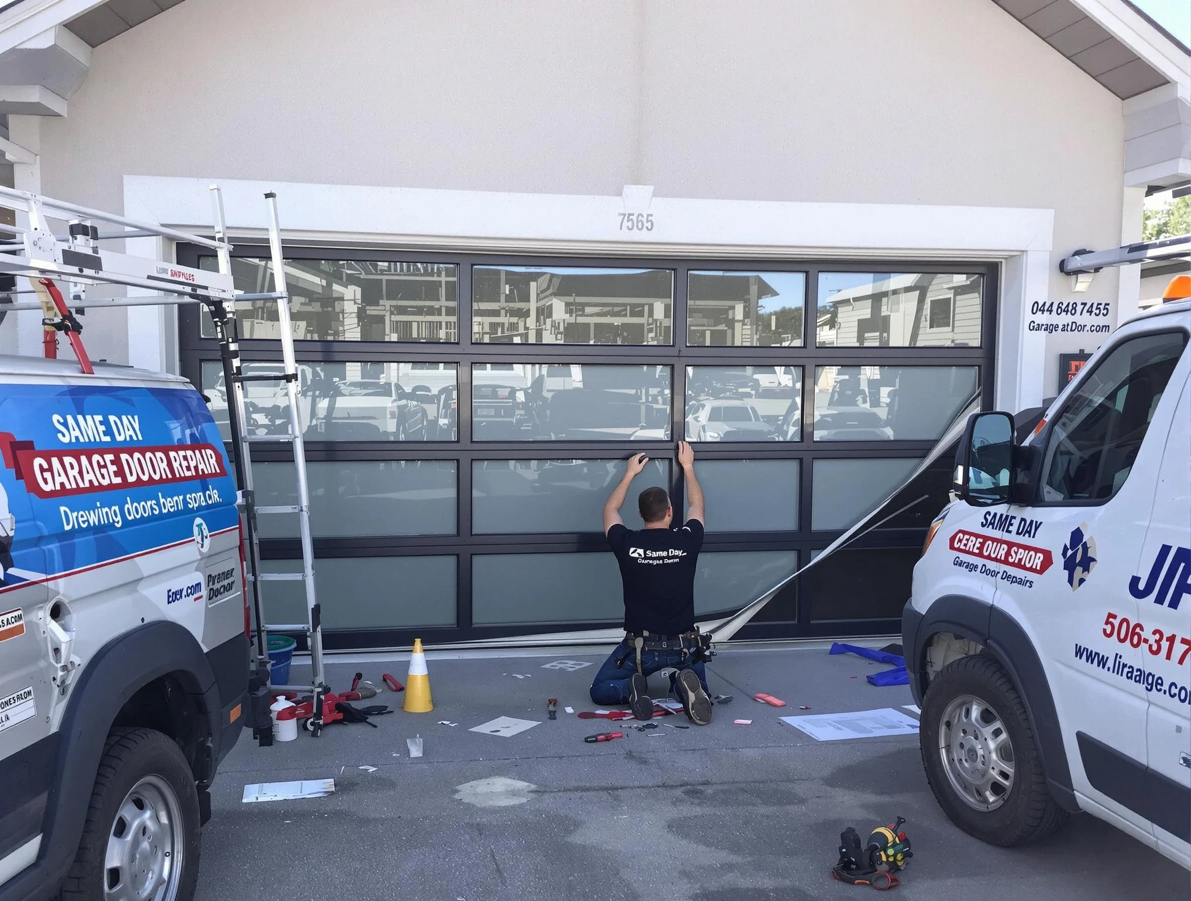 Norcross Garage Door Repair providing same-day garage door repair in Norcross