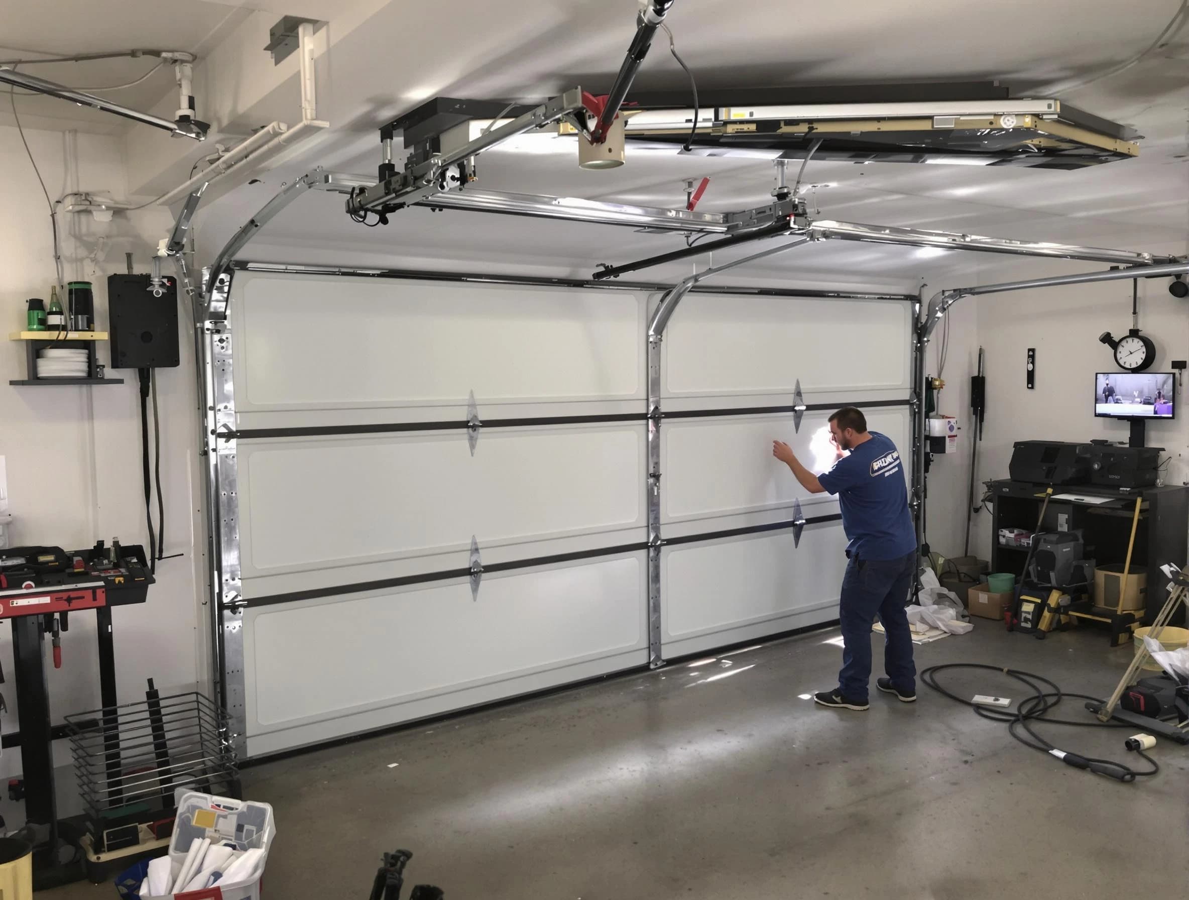 Professional garage door repair service by Norcross Garage Door Repair in Norcross