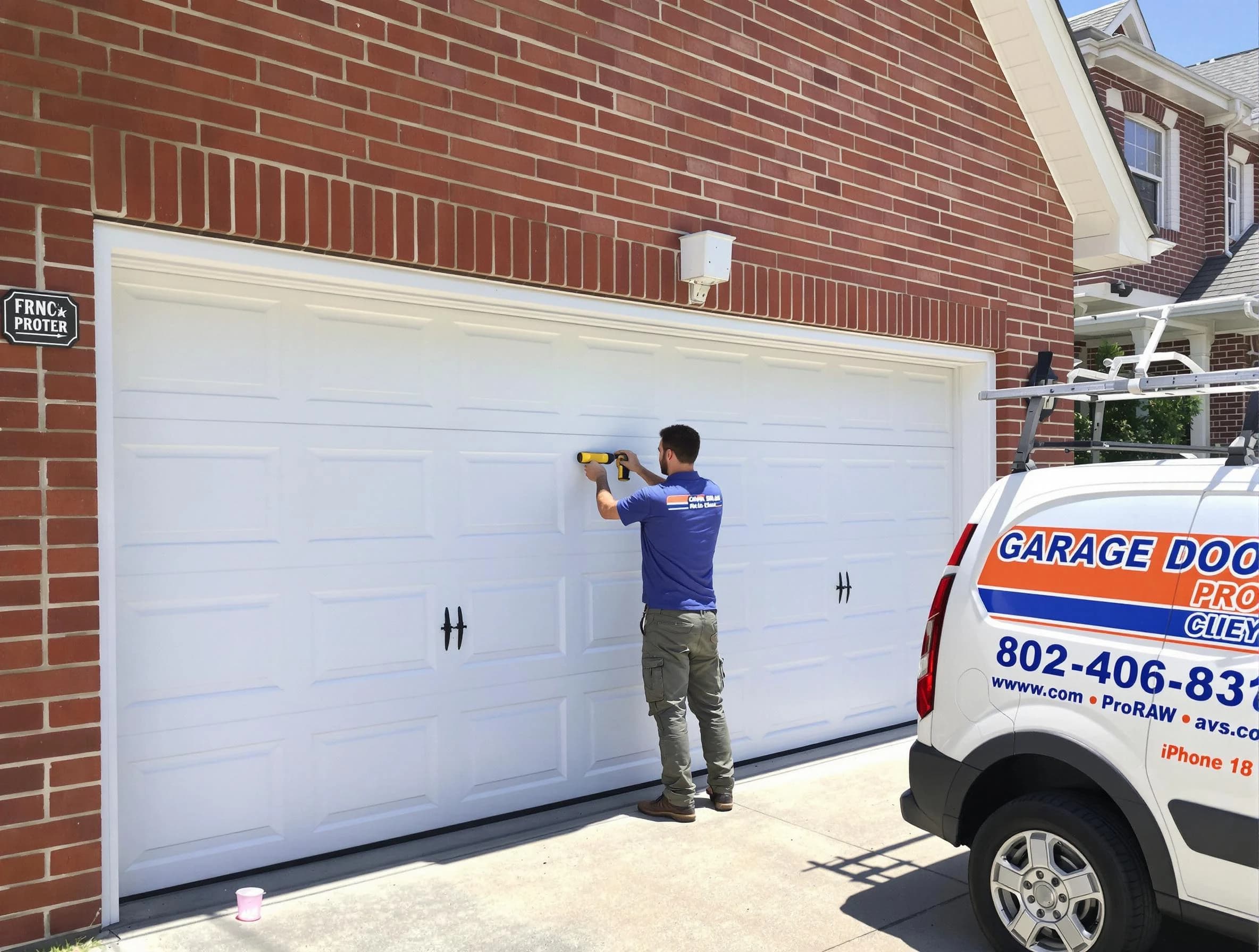 Local garage door repair service by Norcross Garage Door Repair in Norcross