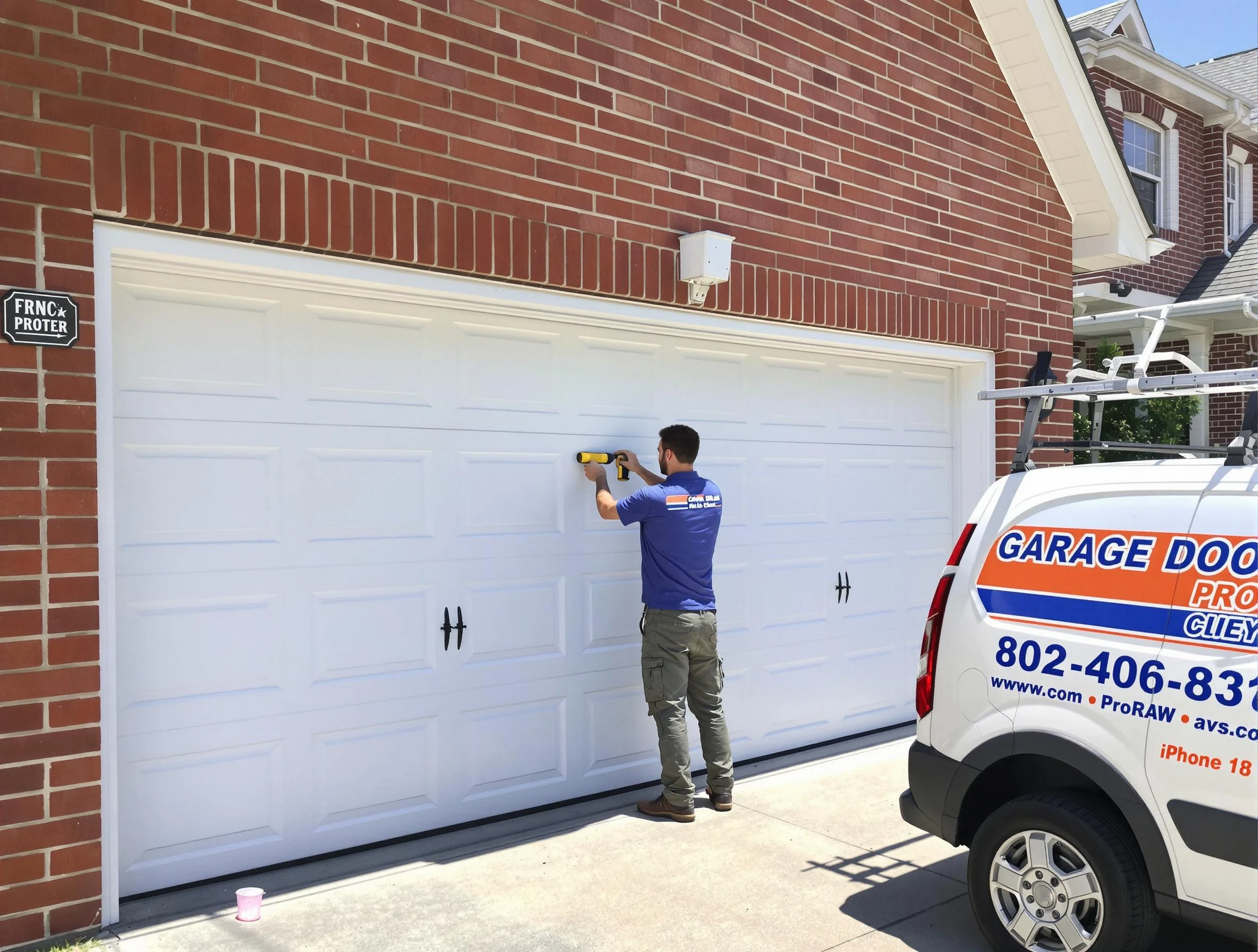 Local garage door repair service by Norcross Garage Door Repair in Norcross